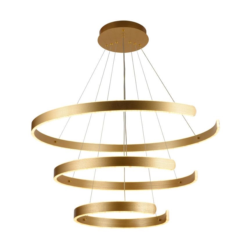 Dimmbare LED-Hängeleuchte LED/220W/230V 3000-6500K d 80 cm + Fernbedienung