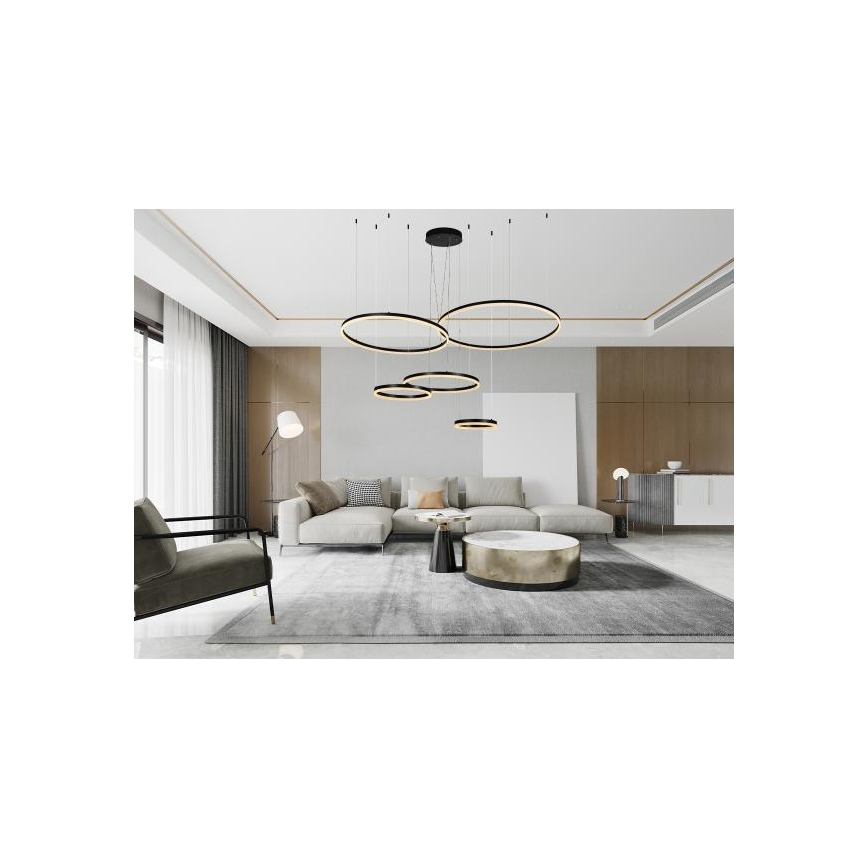 Dimmbare LED-Hängeleuchte LED/220W/230V 3000-6500K + Fernbedienung