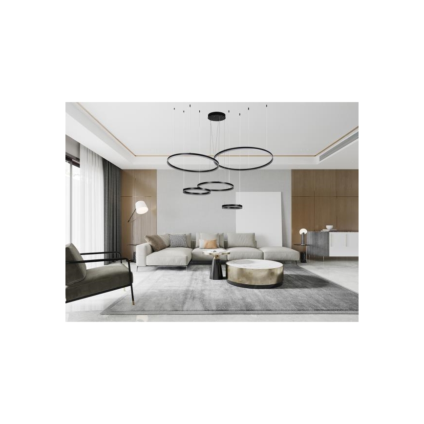 Dimmbare LED-Hängeleuchte LED/220W/230V 3000-6500K + Fernbedienung