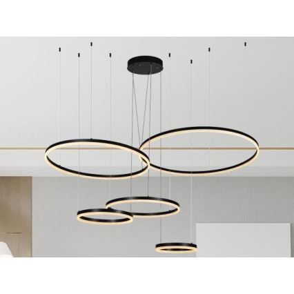 Dimmbare LED-Hängeleuchte LED/220W/230V 3000-6500K + Fernbedienung
