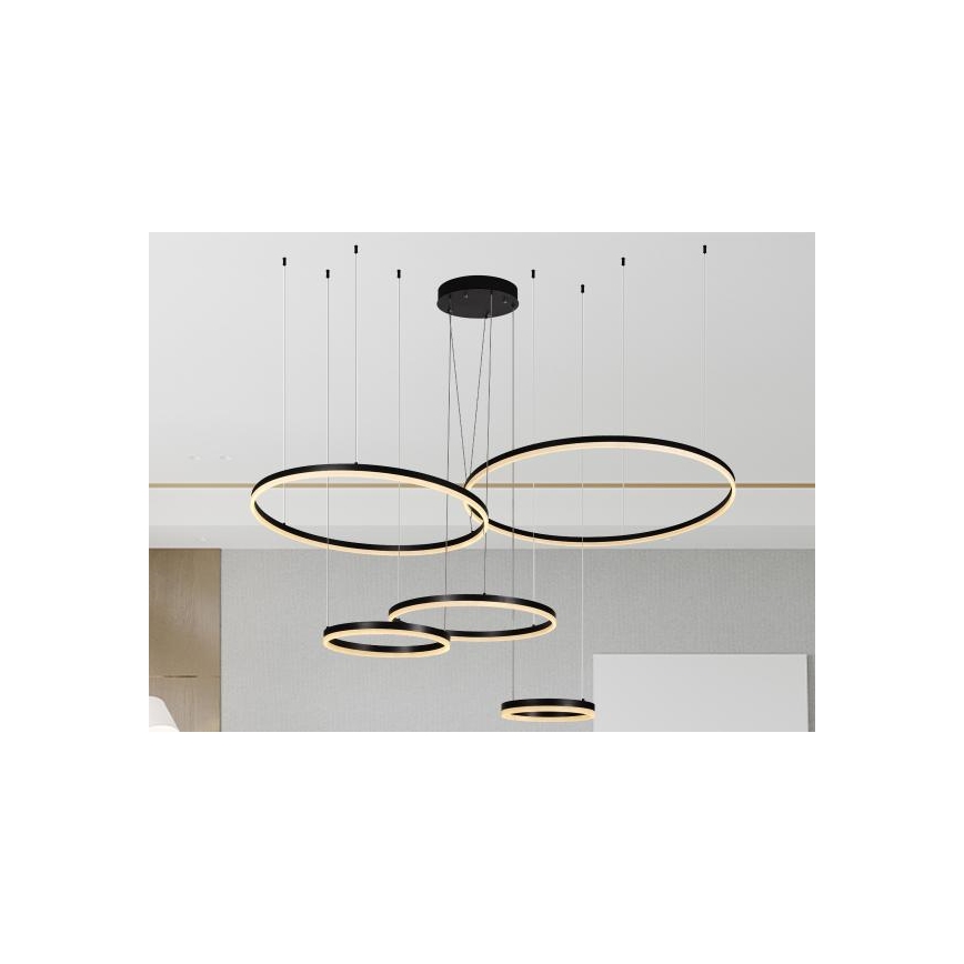 Dimmbare LED-Hängeleuchte LED/220W/230V 3000-6500K + Fernbedienung