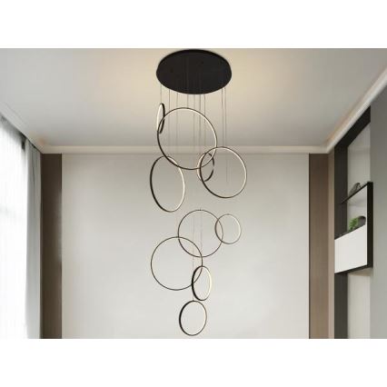 Dimmbare LED-Hängeleuchte LED/290W/230V 3000-6500K + Fernbedienung