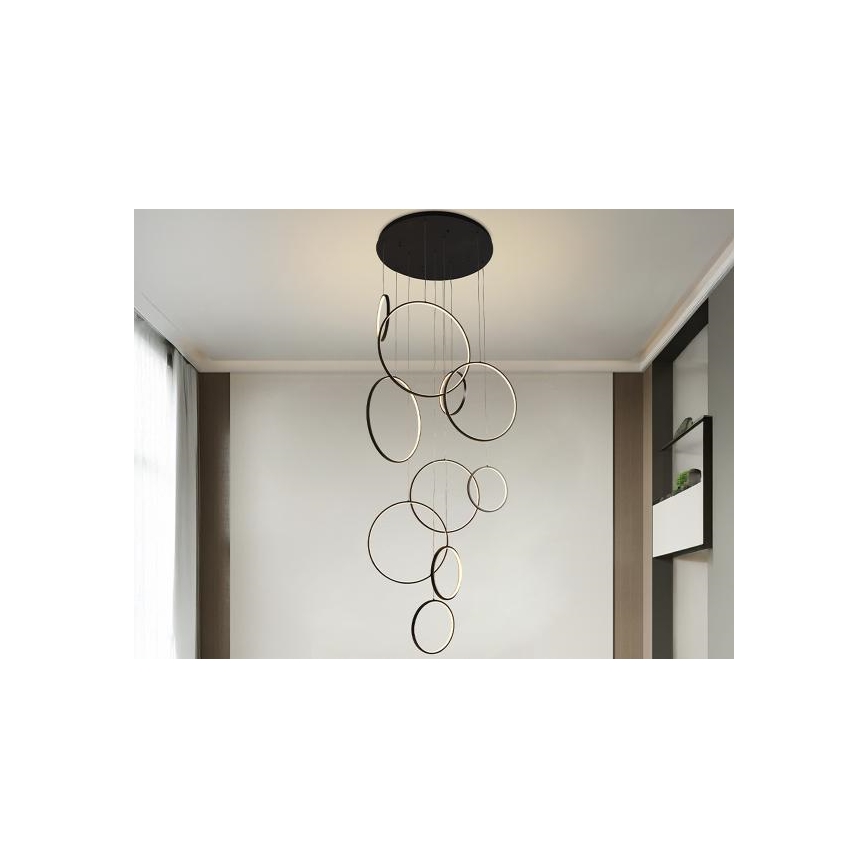 Dimmbare LED-Hängeleuchte LED/290W/230V 3000-6500K + Fernbedienung