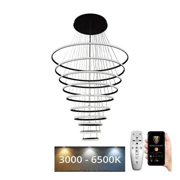 Dimmbare LED-Hängeleuchte LED/365W/230V 3000-6500K d 100 cm + Fernbedienung