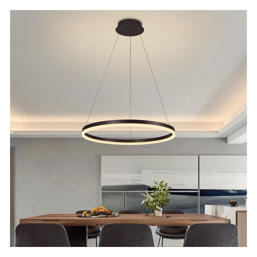 Dimmbare LED-Hängeleuchte LED/42W/230V 3000-6500K d 60 cm + Fernbedienung