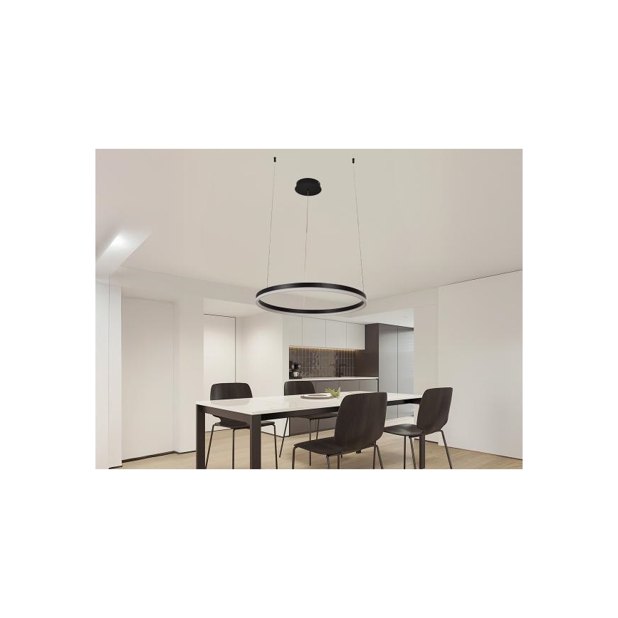Dimmbare LED-Hängeleuchte LED/42W/230V 3000-6500K + Fernbedienung