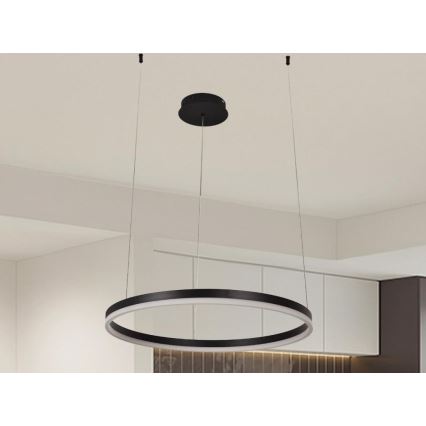 Dimmbare LED-Hängeleuchte LED/42W/230V 3000-6500K + Fernbedienung