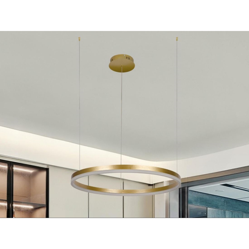 Dimmbare LED-Hängeleuchte LED/42W/230V 3000-6500K + Fernbedienung