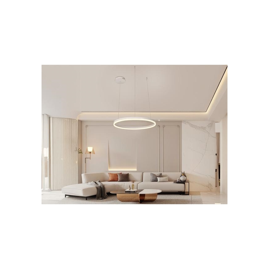 Dimmbare LED-Hängeleuchte LED/42W/230V 3000-6500K + Fernbedienung
