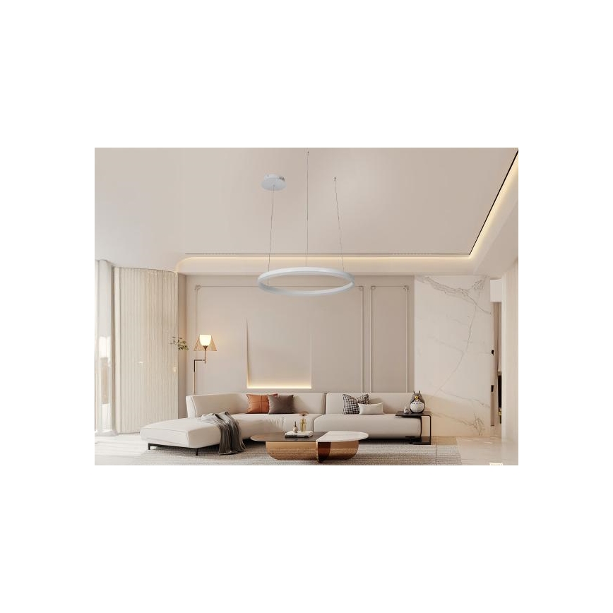 Dimmbare LED-Hängeleuchte LED/42W/230V 3000-6500K + Fernbedienung