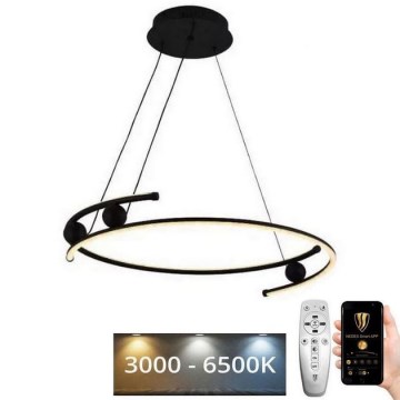 Dimmbare LED-Hängeleuchte LED/50W/230V 3000-6500K d 60 cm + Fernbedienung
