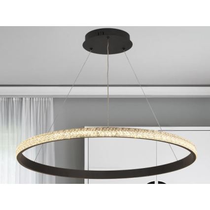 Dimmbare LED-Hängeleuchte LED/55W/230V 3000-6500K + Fernbedienung