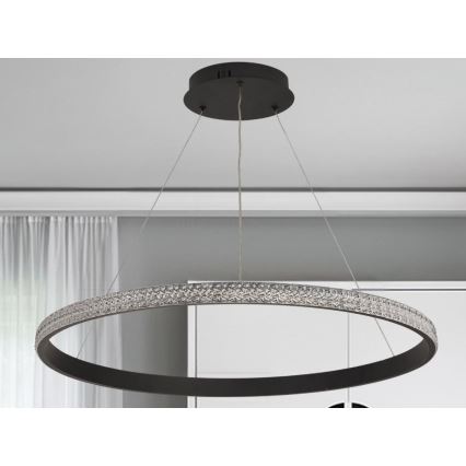 Dimmbare LED-Hängeleuchte LED/55W/230V 3000-6500K + Fernbedienung