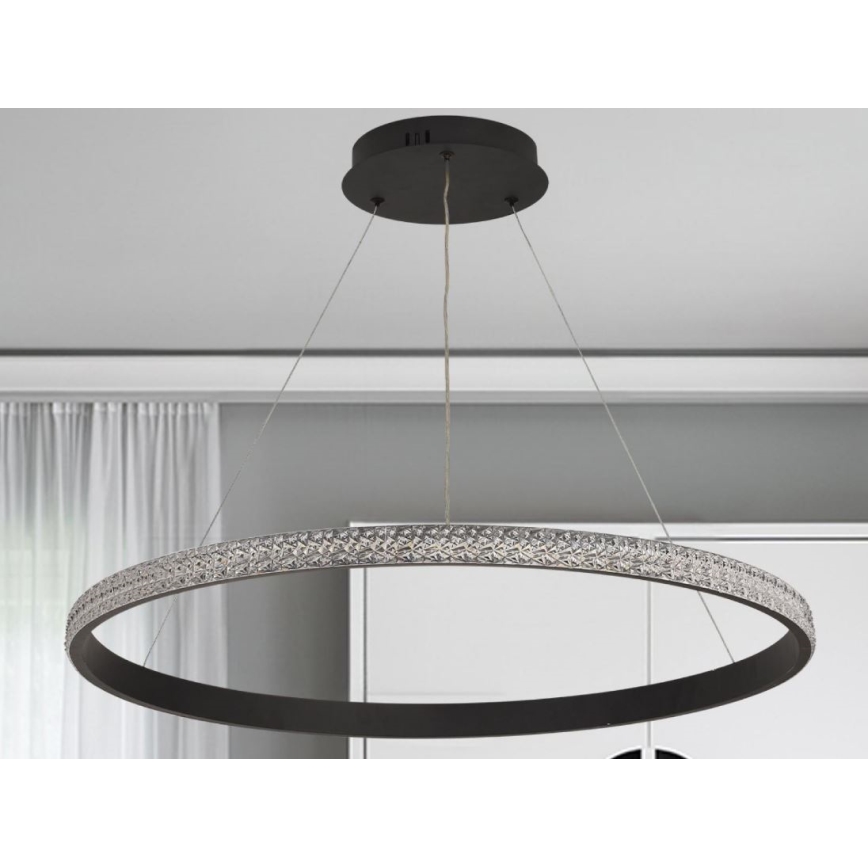 Dimmbare LED-Hängeleuchte LED/55W/230V 3000-6500K + Fernbedienung