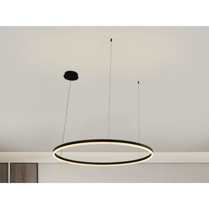 Dimmbare LED-Hängeleuchte LED/55W/230V 3000-6500K + Fernbedienung