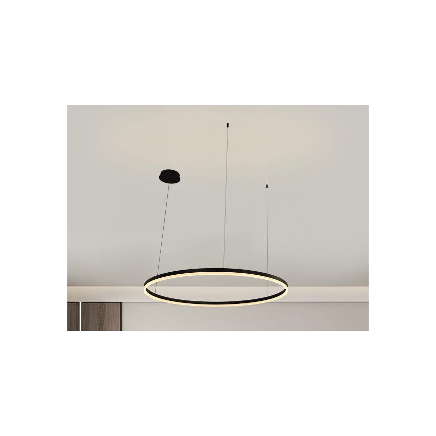 Dimmbare LED-Hängeleuchte LED/55W/230V 3000-6500K + Fernbedienung