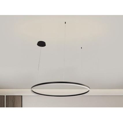 Dimmbare LED-Hängeleuchte LED/55W/230V 3000-6500K + Fernbedienung