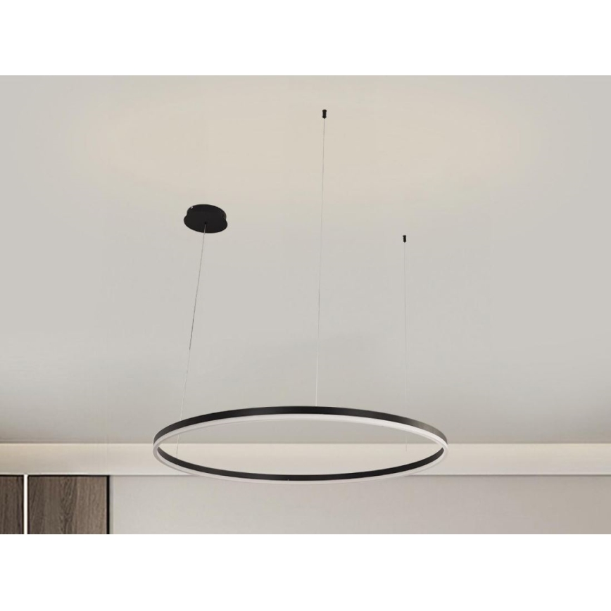 Dimmbare LED-Hängeleuchte LED/55W/230V 3000-6500K + Fernbedienung