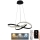 Dimmbare LED-Hängeleuchte LED/70W/230V 3000-6500K d 55 cm + Fernbedienung