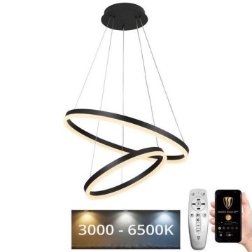 Dimmbare LED-Hängeleuchte LED/70W/230V 3000-6500K d 60 cm + Fernbedienung