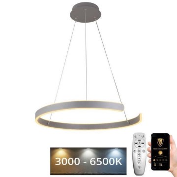 Dimmbare LED-Hängeleuchte LED/70W/230V 3000-6500K d 60 cm + Fernbedienung