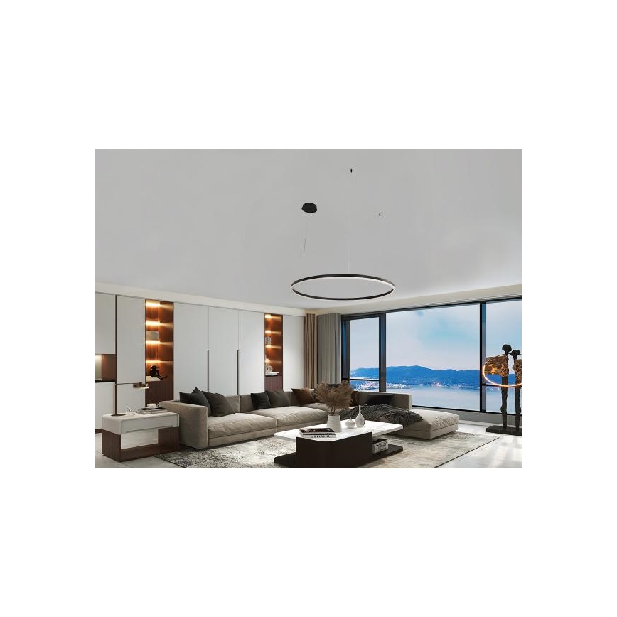 Dimmbare LED-Hängeleuchte LED/72W/230V 3000-6500K + Fernbedienung