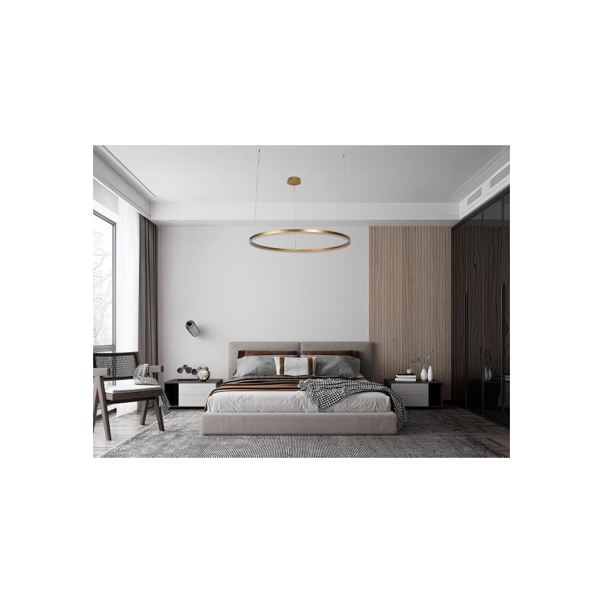 Dimmbare LED-Hängeleuchte LED/72W/230V 3000-6500K + Fernbedienung