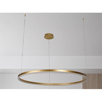 Dimmbare LED-Hängeleuchte LED/72W/230V 3000-6500K + Fernbedienung