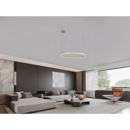 Dimmbare LED-Hängeleuchte LED/72W/230V 3000-6500K + Fernbedienung