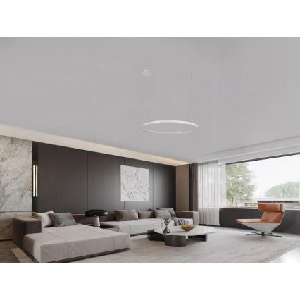 Dimmbare LED-Hängeleuchte LED/72W/230V 3000-6500K + Fernbedienung