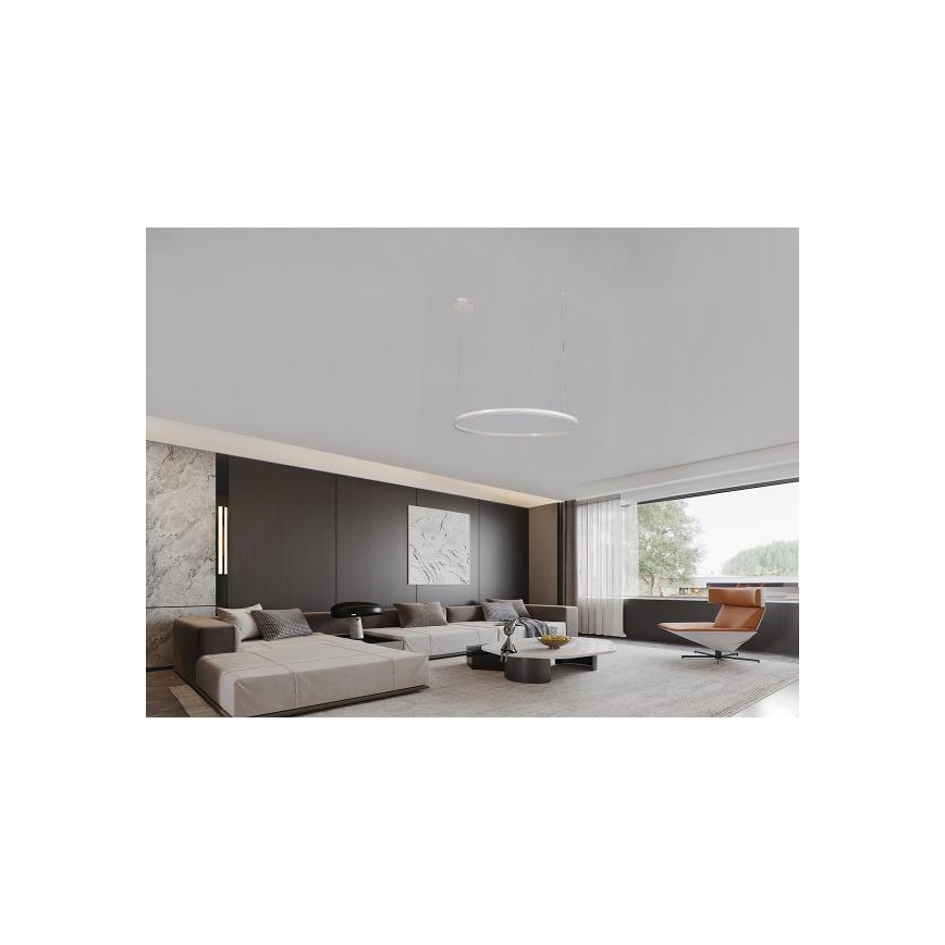 Dimmbare LED-Hängeleuchte LED/72W/230V 3000-6500K + Fernbedienung