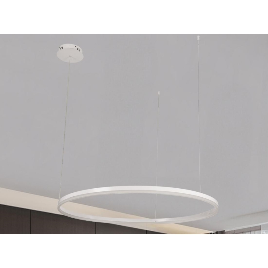 Dimmbare LED-Hängeleuchte LED/72W/230V 3000-6500K d 100 cm + Fernbedienung