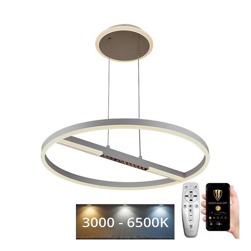 Dimmbare LED-Hängeleuchte LED/75W/230V 3000-6500K + Fernbedienung