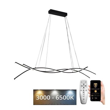 Dimmbare LED-Hängeleuchte LED/80W/230V 3000-6500K + Fernbedienung