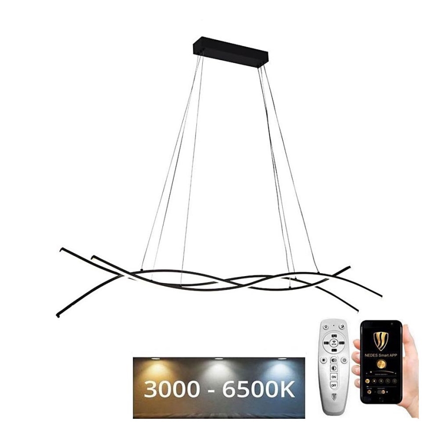 Dimmbare LED-Hängeleuchte LED/80W/230V 3000-6500K + Fernbedienung