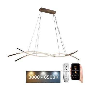 Dimmbare LED-Hängeleuchte LED/80W/230V 3000-6500K + Fernbedienung