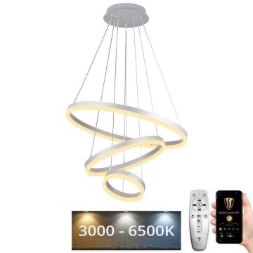 Dimmbare LED-Hängeleuchte LED/85W/230V 3000-6500K d 60 cm d 60 cm + Fernbedienung