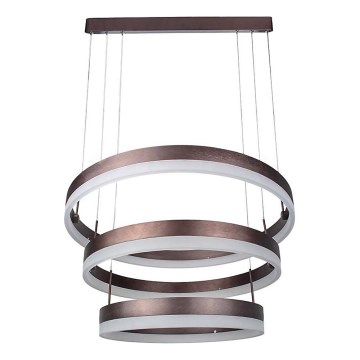Dimmbare LED-Hängeleuchte LED/86W/230V 3000K braun