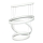 Dimmbare LED-Hängeleuchte LED/86W/230V 3000K weiß