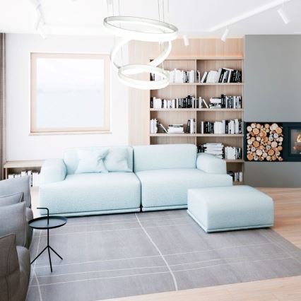 Dimmbare LED-Hängeleuchte LED/86W/230V 3000K weiß