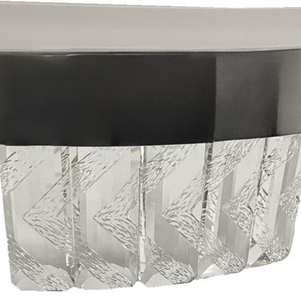 Dimmbarer LED-Kristallkronleuchter an einer Aufhängung LED/90W/230V 3000-6500K glänzendes Chrom + Fernbedienung