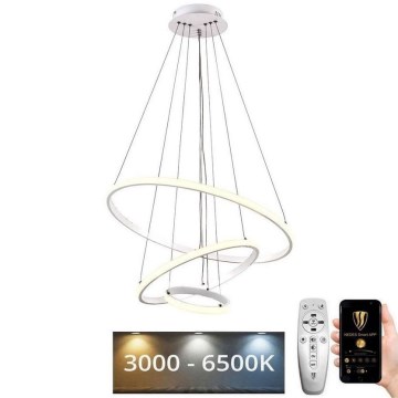 Dimmbare LED-Hängeleuchte LED/90W/230V 3000-6500K d 60 cm + Fernbedienung
