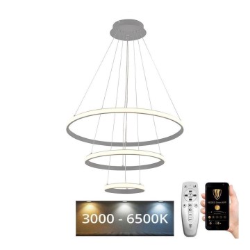 Dimmbare LED-Hängeleuchte LED/90W/230V 3000-6500K d 60 cm + Fernbedienung