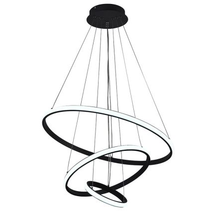 Dimmbare LED-Hängeleuchte LED/90W/230V 3000-6500K d 60 cm + Fernbedienung
