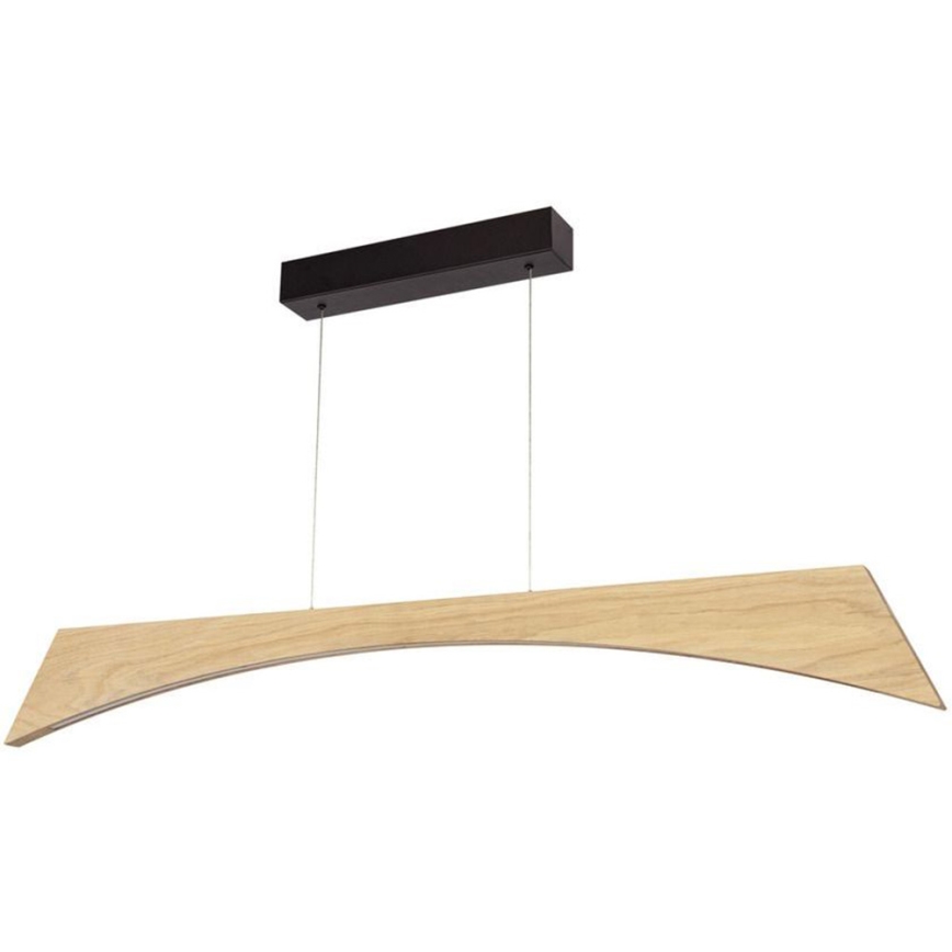 Dimmbare LED-Hängeleuchte ZIAD LED/14W/230V Eiche