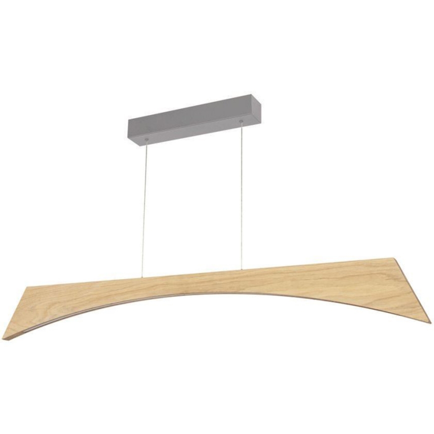 Dimmbare LED-Hängeleuchte ZIAD LED/14W/230V Eiche