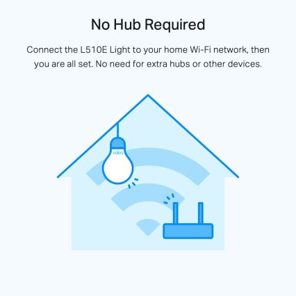 Dimmbare LED-Lampe A60 E27/8,7W/230V 2700K Wi-Fi - TP-Link