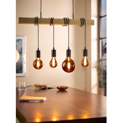 Dimmbare LED-Lampe A75 E27/4W/230V 2000K - Eglo 11881