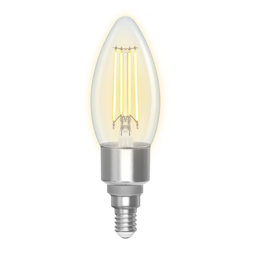 Dimmbare LED-Lampe FILAMENT C35 E14/4,5W/230V 2700-6500K Wi-Fi - Aigostar
