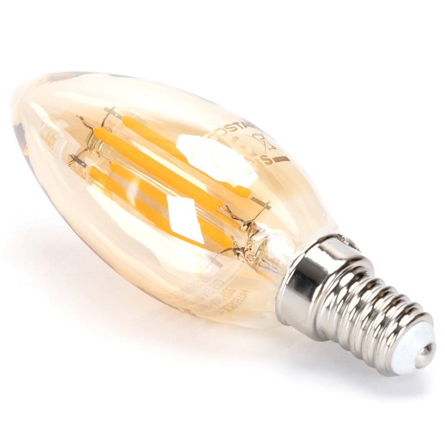 Dimmbare LED-Lampe FILAMENT C35 E14/4W/230V 2200K - Aigostar